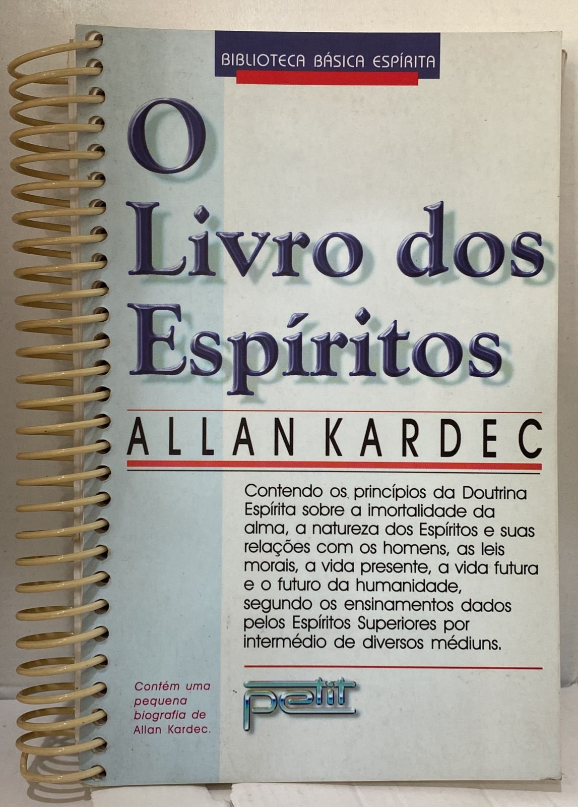 O Livro dos Espíritos - Allan Kardec (amarelado) - Seboterapia - Livros