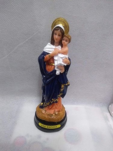 Mãe Rainha Resina 12cm