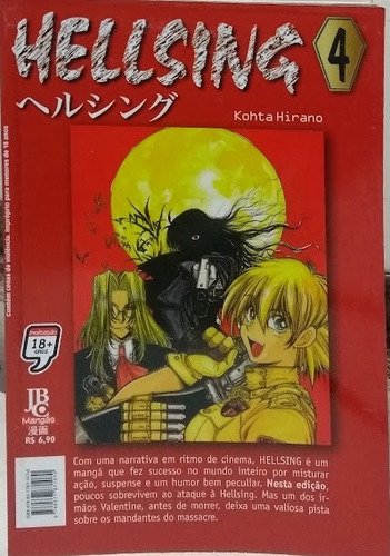 Mangá Hellsing - Volume 4