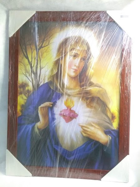 Quadro Sagrado coração de Maria 50x70