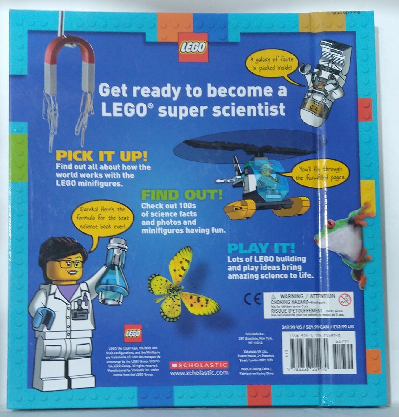 Lego best sale science book