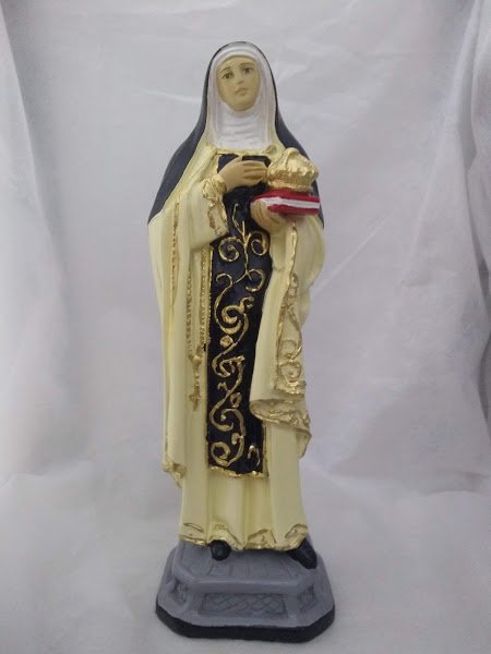 Santa Edwiges Gesso 30cm