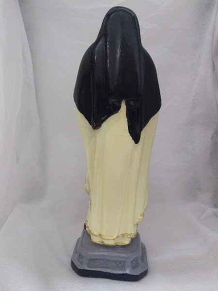 Santa Edwiges Gesso 30cm - Imagem 3