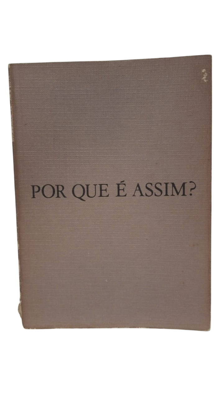 Por Que é Assim ? Seicho Taniguchi
