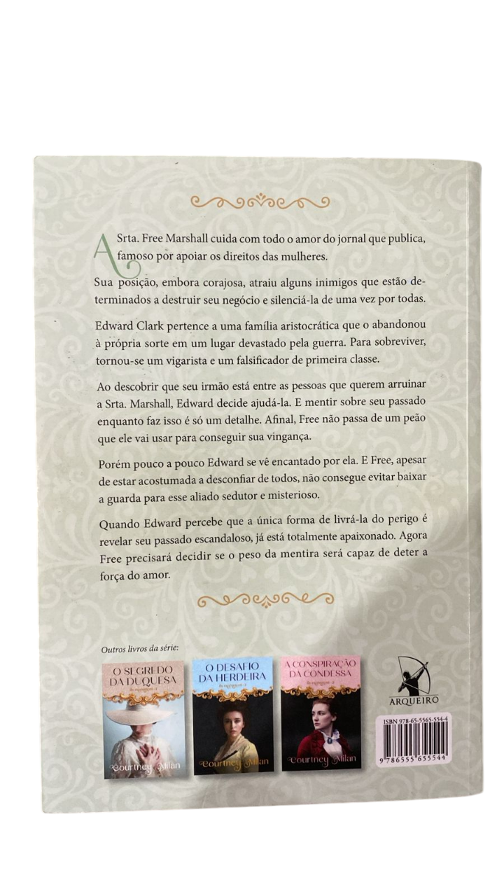 O Escândalo da Sufragista os Excêntricos 4 Courtney Milan - Imagem 2