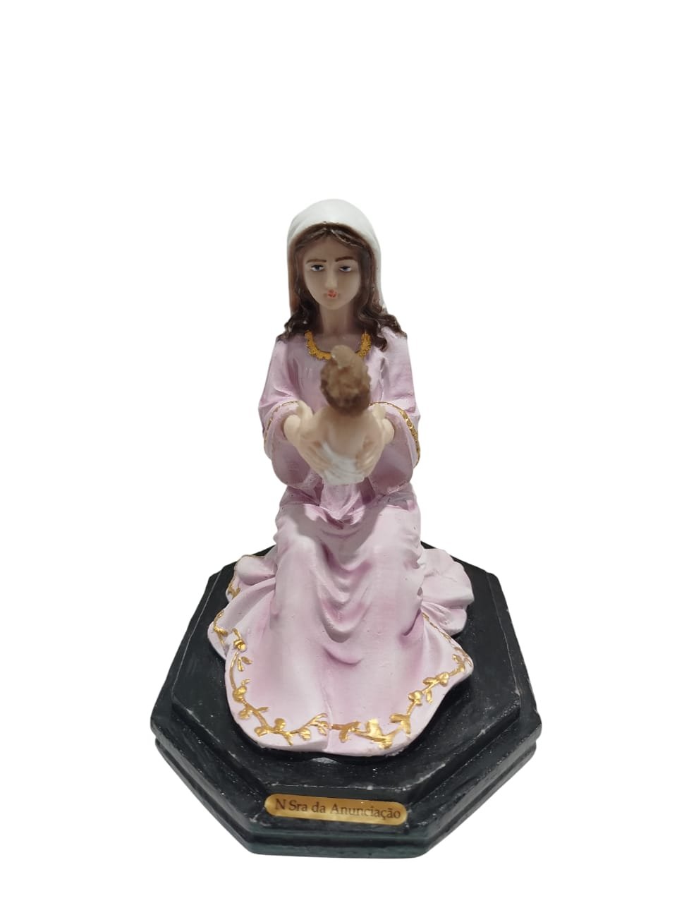 Nossa Senhora da Anunciação de Resina Nacional - 15cm