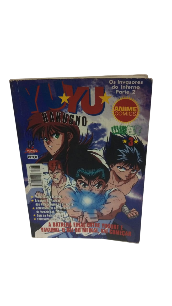 Yu Yu Hakusho os Invasores do Inferno Parte 2 Yoshihiro Togashi - Imagem 2