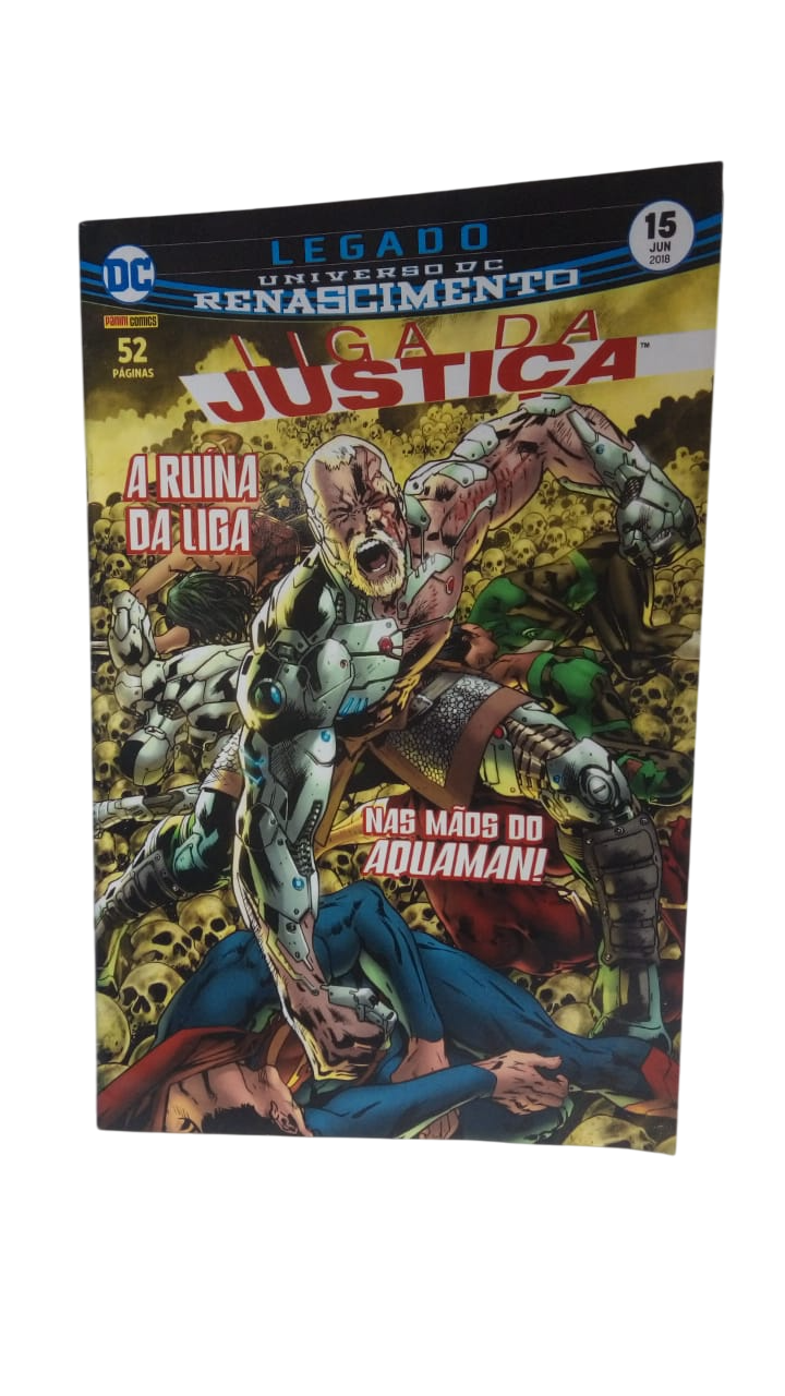 Liga da Justiça Nas Mãos do Aquaman Bryan Hitch