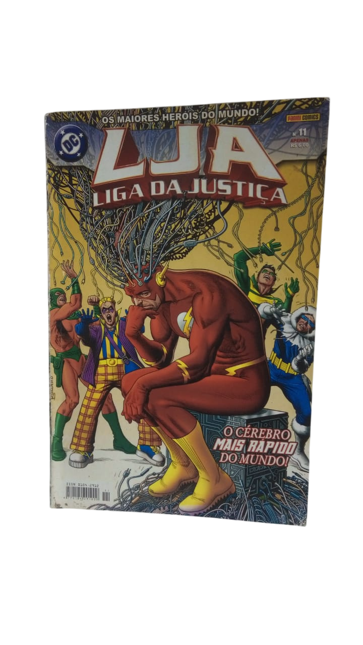 Lja Liga da Justiça o Cérebro Mais Rápido do Mundo Geoff Jonhs