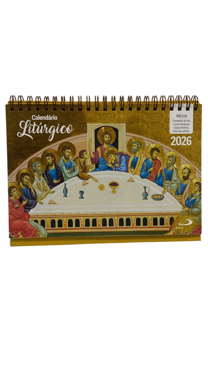 Calendario de mesa liturgico 2026