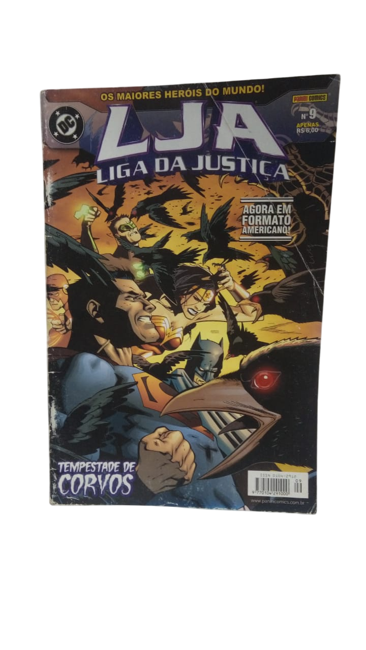 Lja Liga da Justiça Tempestades de Corvos Joe Kelly