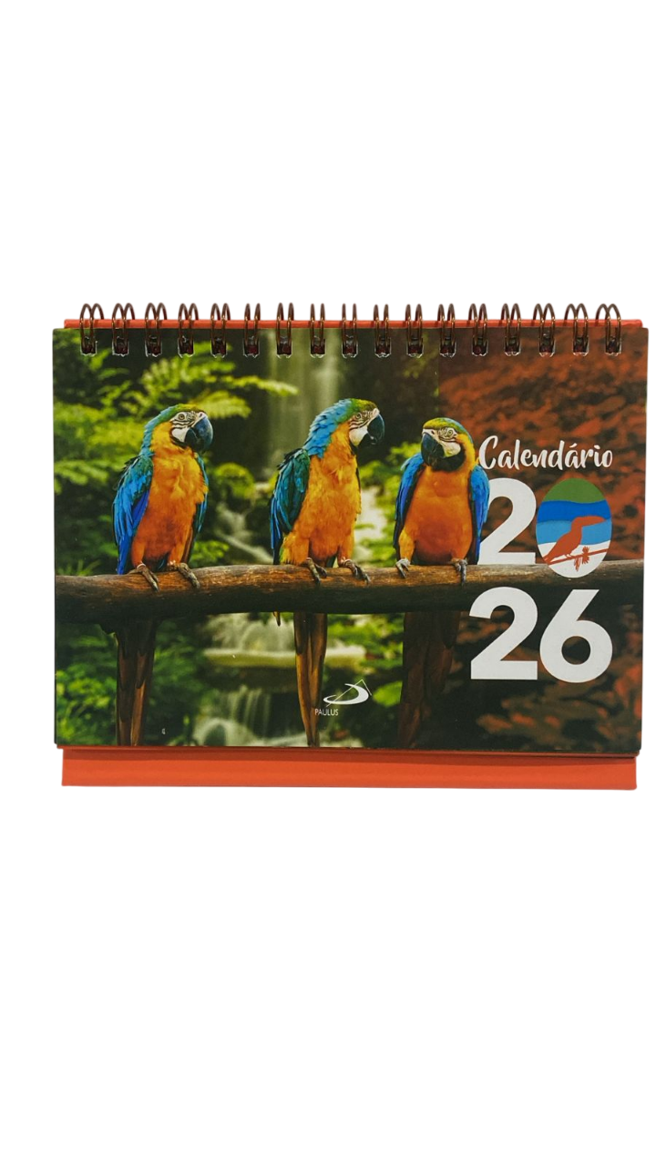 Calendário de Mesa 2026 Paisagem