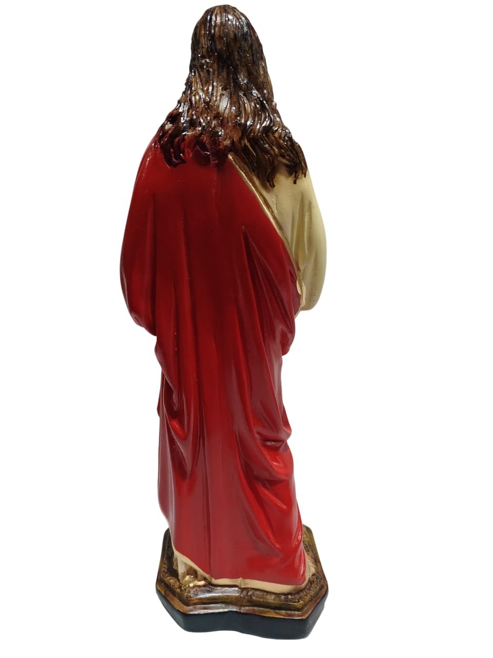 Sagrado Coração De Jesus Imagem Gesso 40cm - Imagem 4