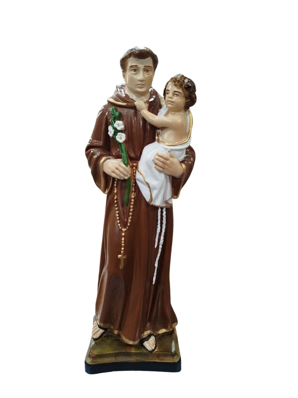 Santo Antonio Imagem Gesso 30cm