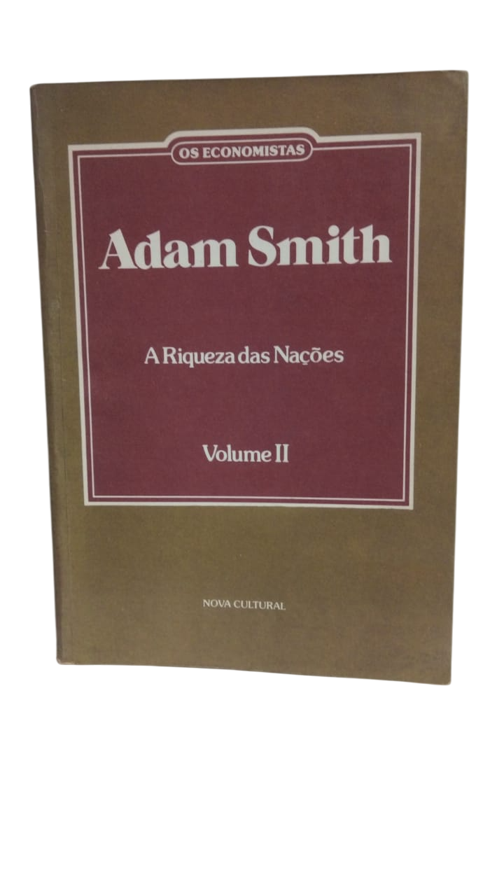 A Riqueza das Nações Adam Smith