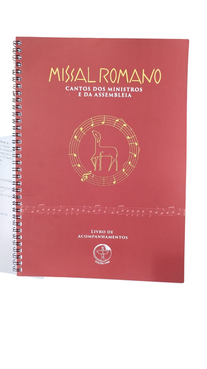 Missal Romano Cantos dos ministros e da assembleia