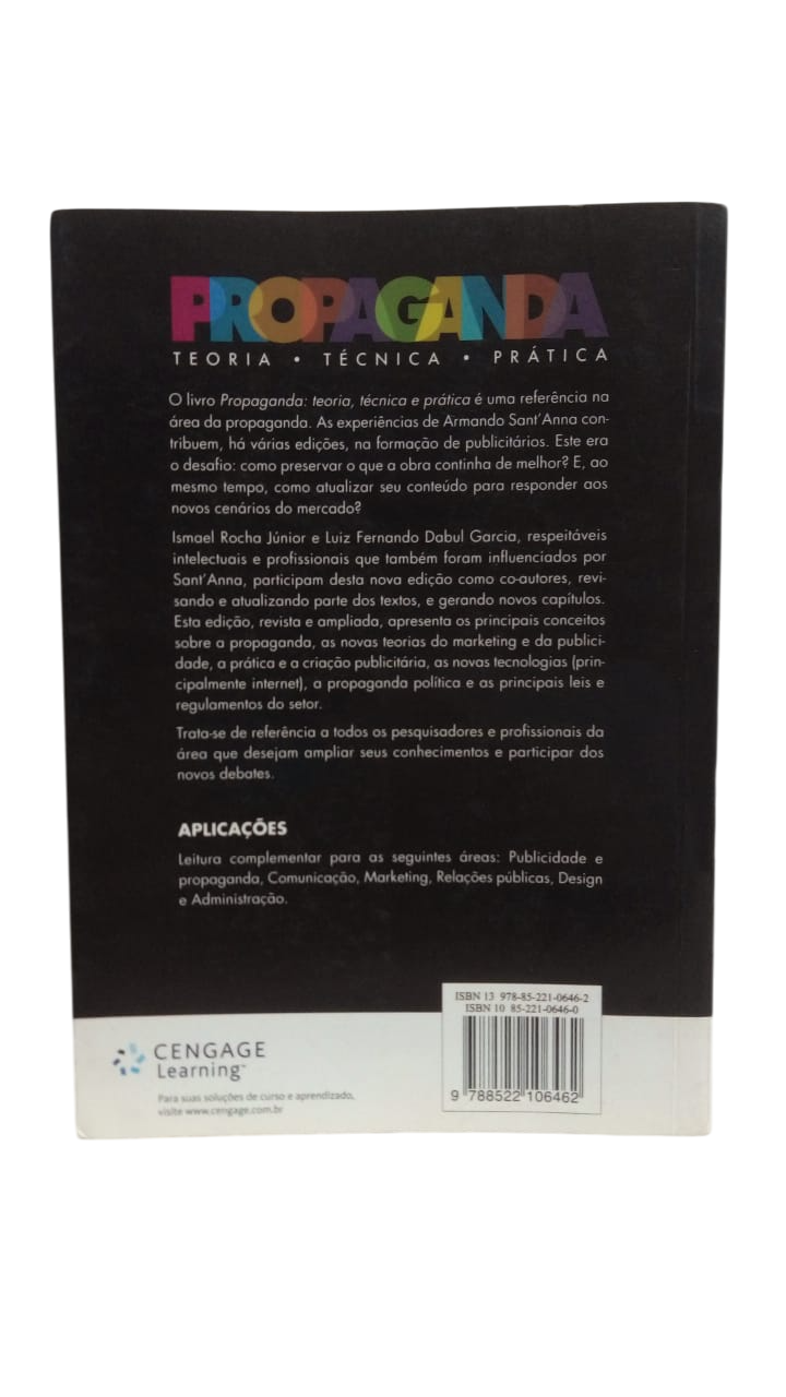 Propaganda: Teoria, Tecnica e Pratica Ismael R. Júnior - Imagem 2