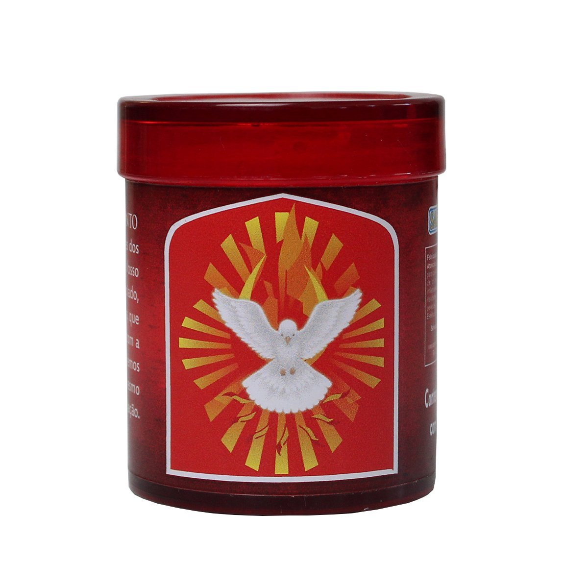 Vela Acrilica Divino Espirito Santo Perfumada - Imagem 2