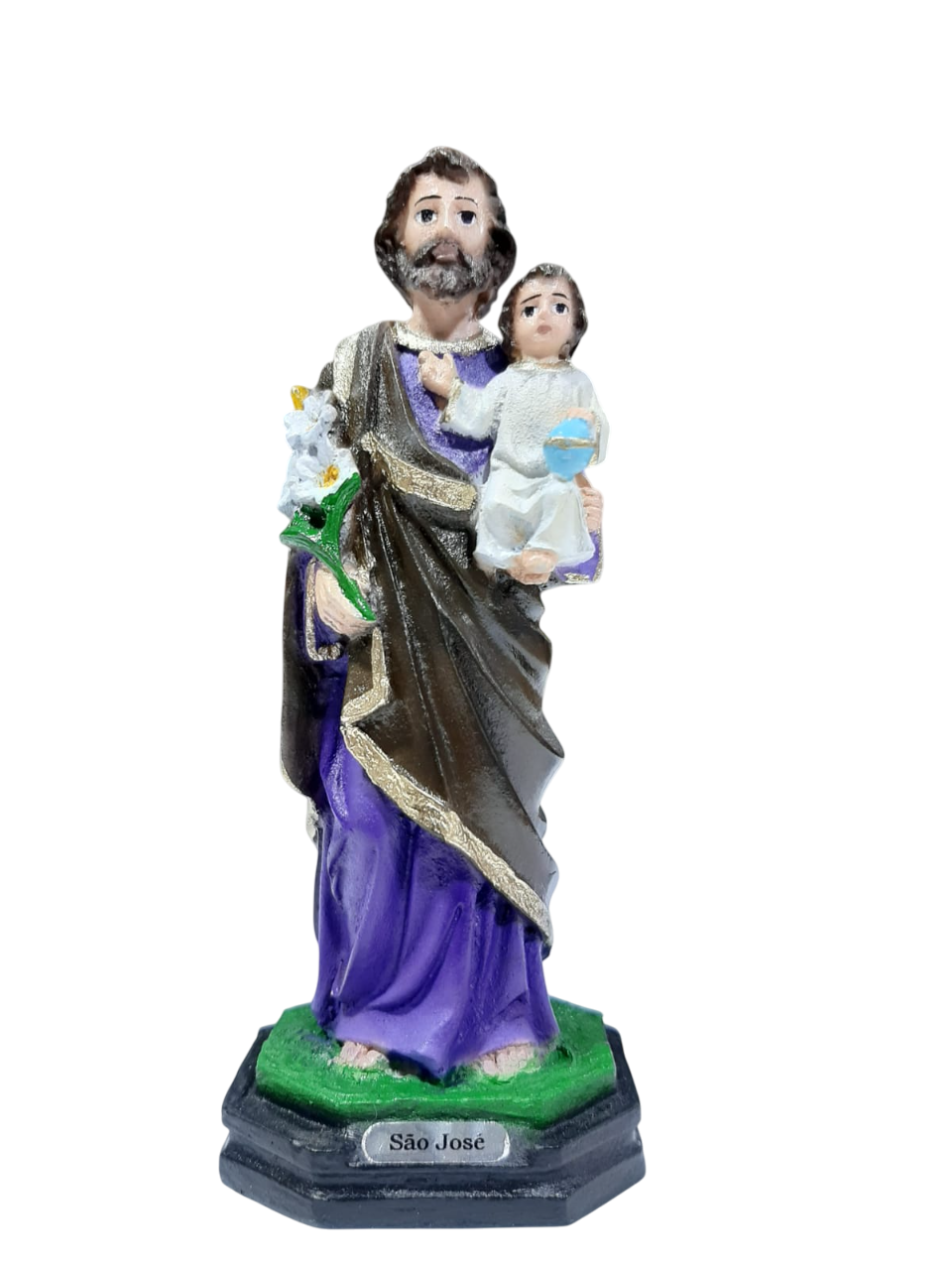 São Jose Imagem Resina 15cm