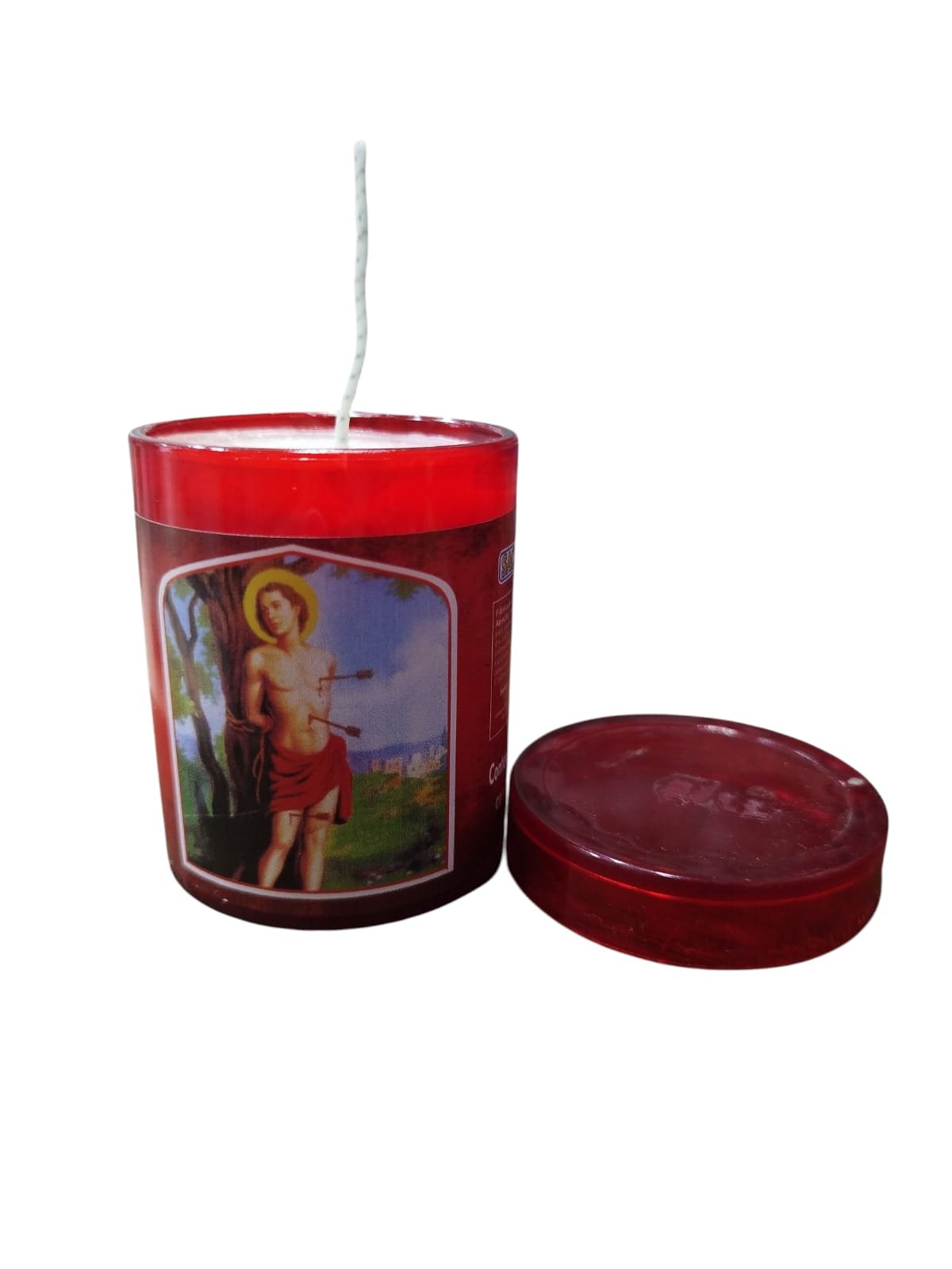 Vela Acrilica São Sebastião Perfumada