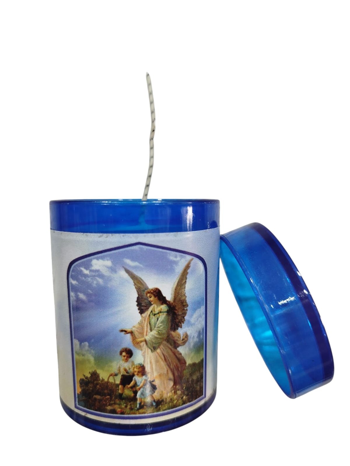 Vela Acrilica Anjo da Guarda Perfumada