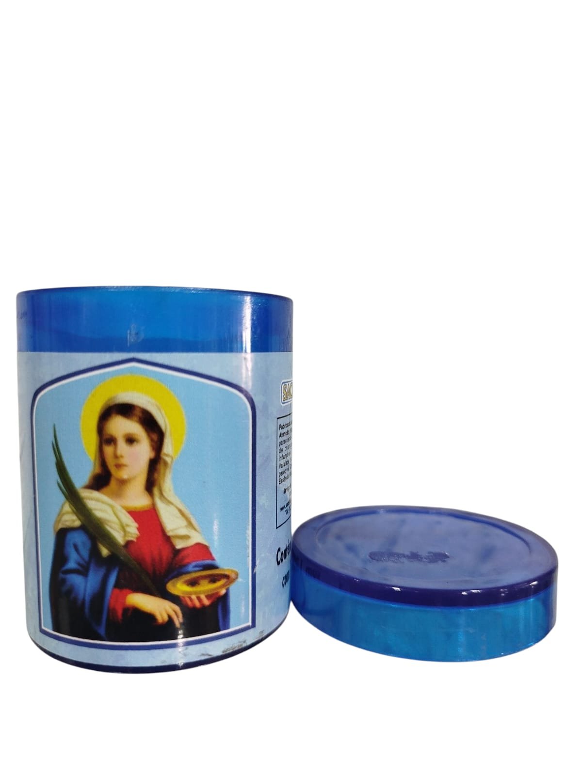 Vela Acrilica Santa Luzia Perfumada