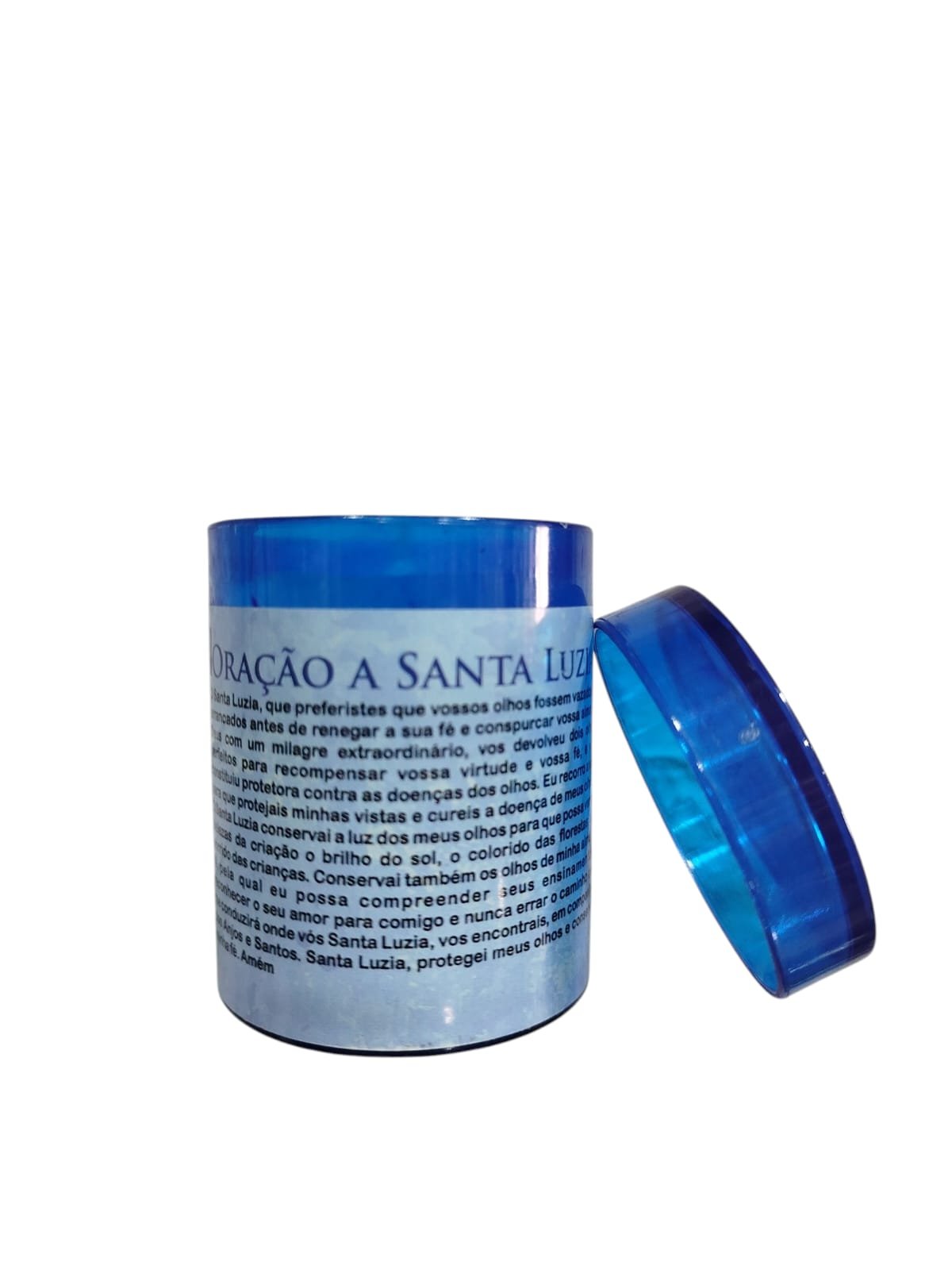 Vela Acrilica Santa Luzia Perfumada - Imagem 2