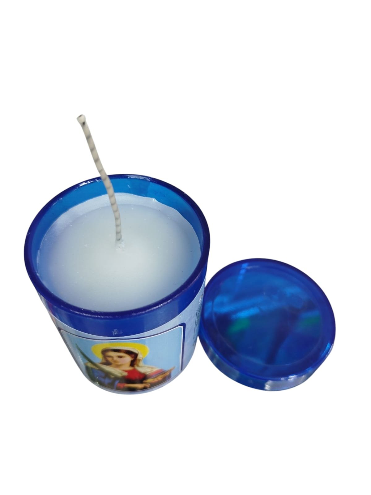 Vela Acrilica Santa Luzia Perfumada - Imagem 3
