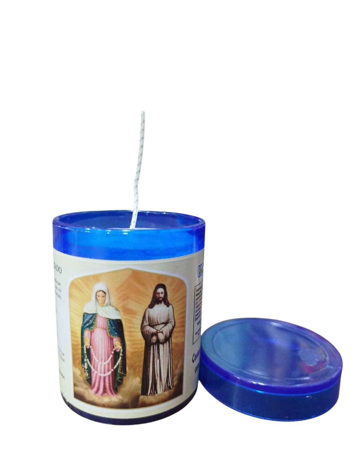 Vela Acrilica Nossa Senhora das Lágrimas Perfumada