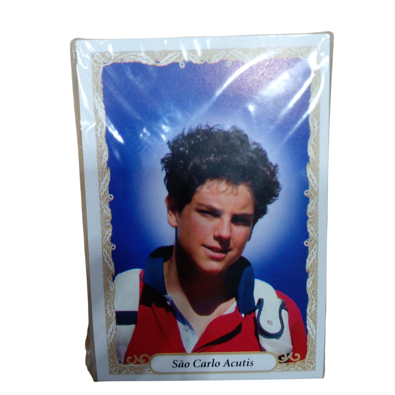 Folheto de Oração São Carlo Acutis 100 unidades