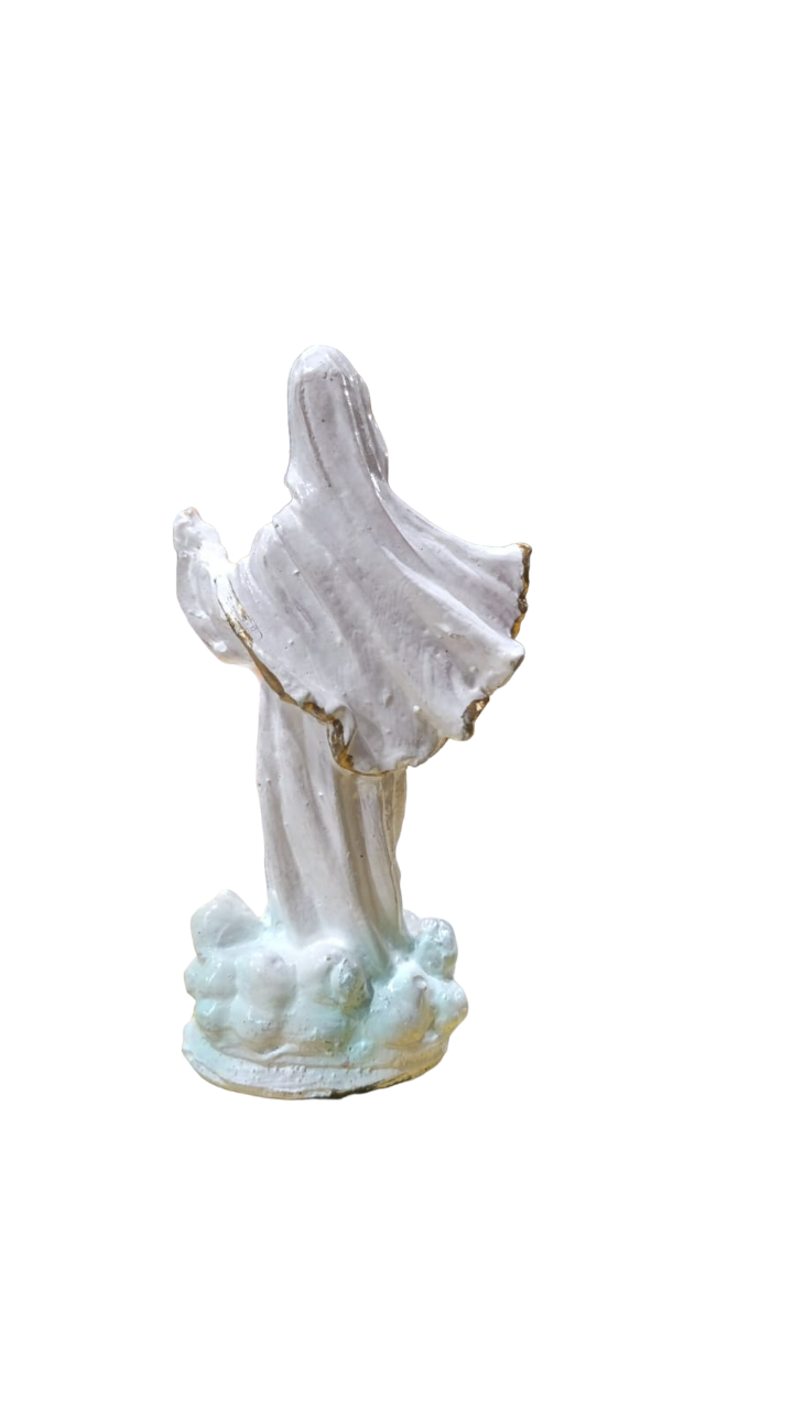 Rainha Da Paz Imagem Resina 7cm - Imagem 2