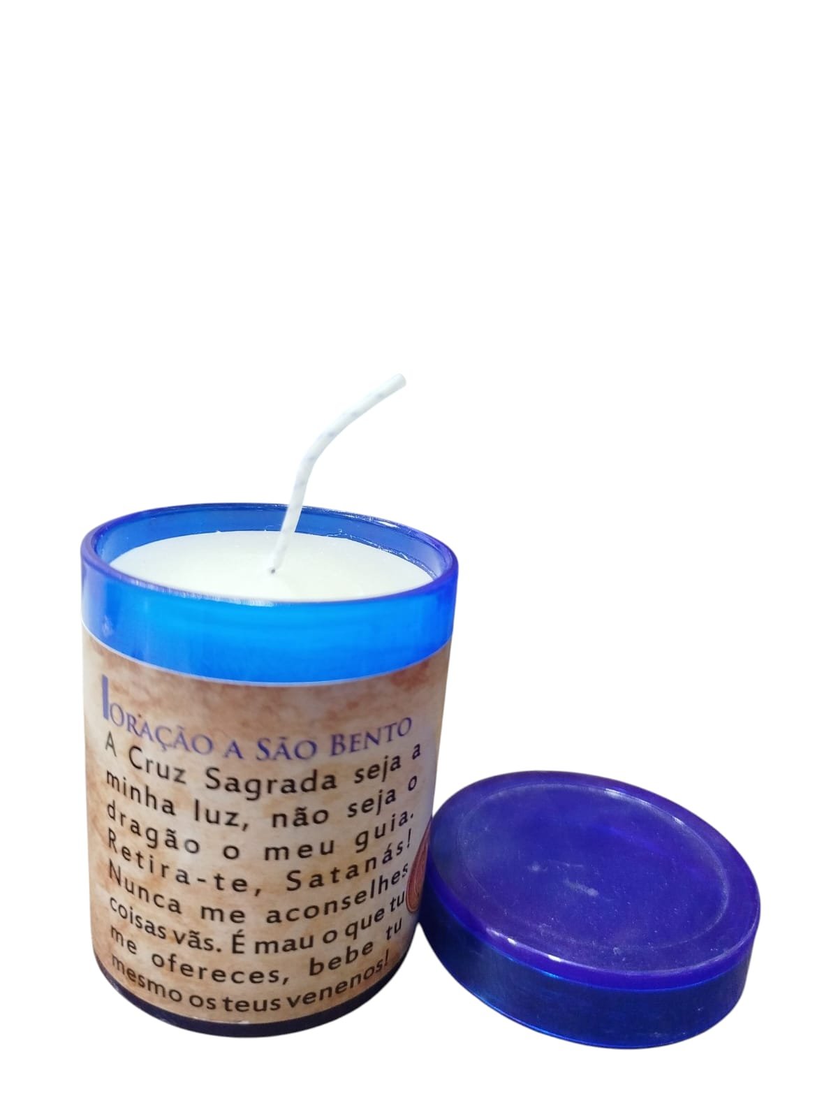 Vela Acrilica São Bento Perfumada - Imagem 2