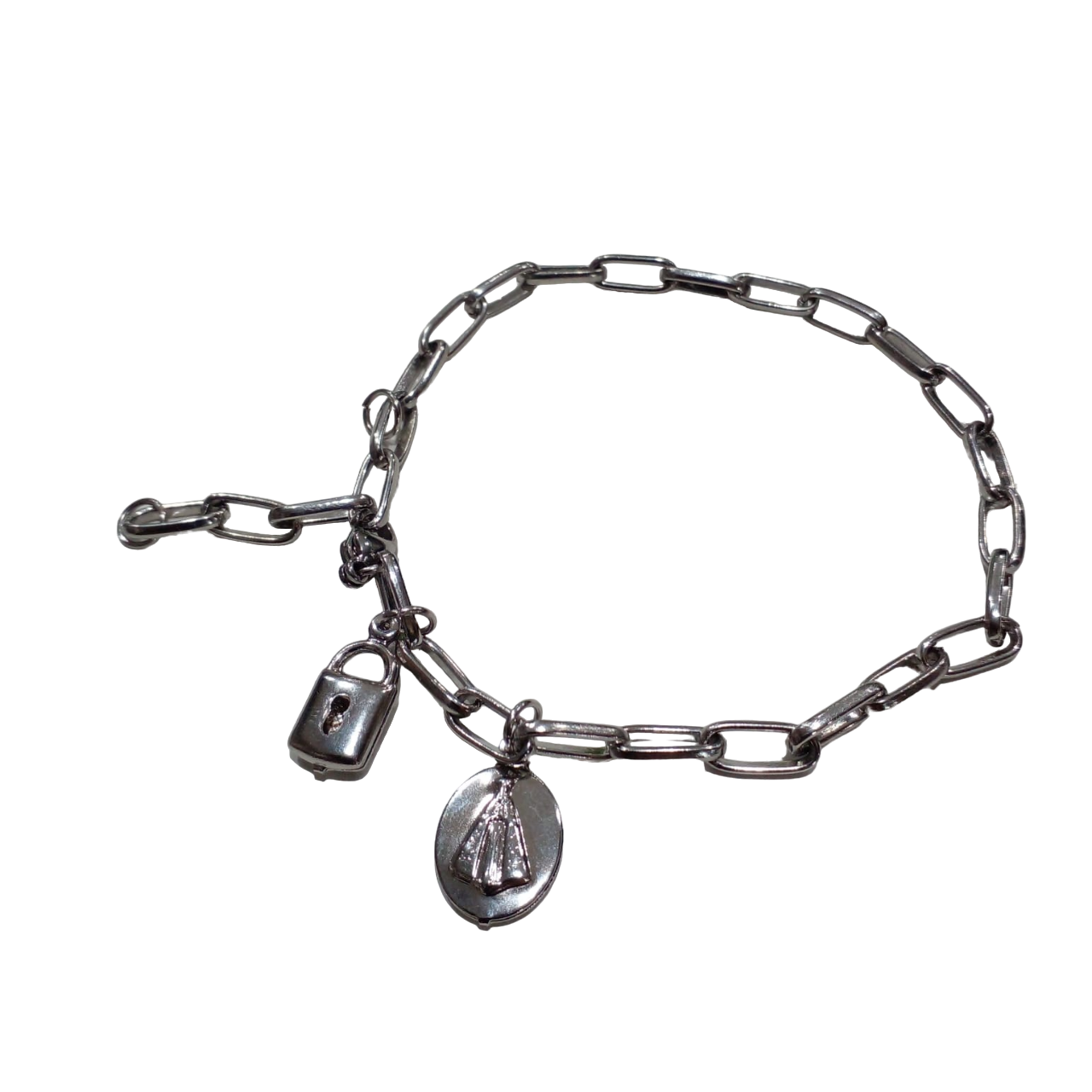 Pulseira de consagração Nossa senhora Aparecida aço inox - Imagem 3