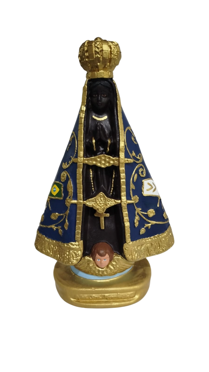 Nossa Senhora Aparecida Borracha 26cm