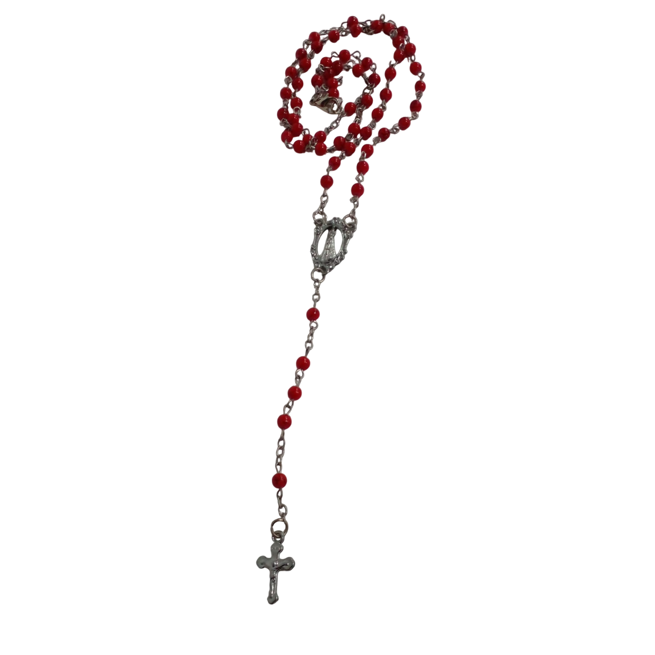 Terço pescoço vermelho Nossa Senhora Aparecida