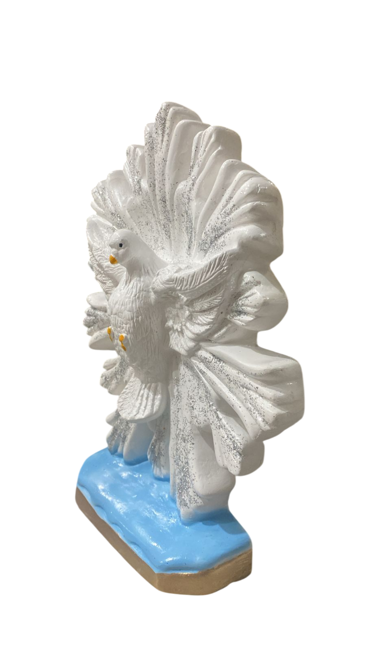 Divino Espirito Santo 27cm Gesso com base - Imagem 2