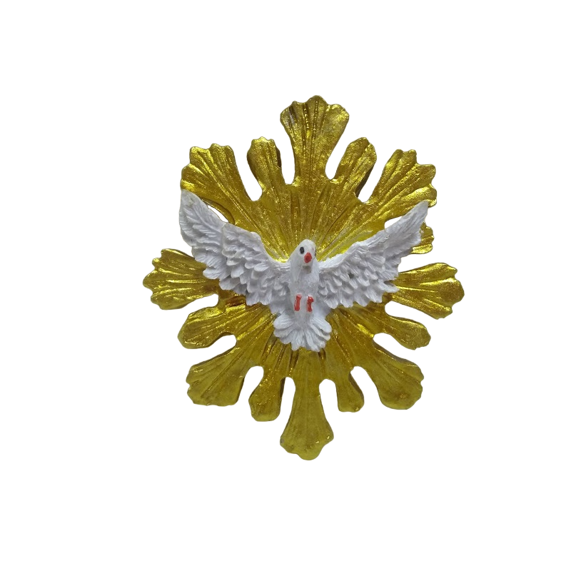 Divino Espirito Santo parede resina imagem 7,5cm