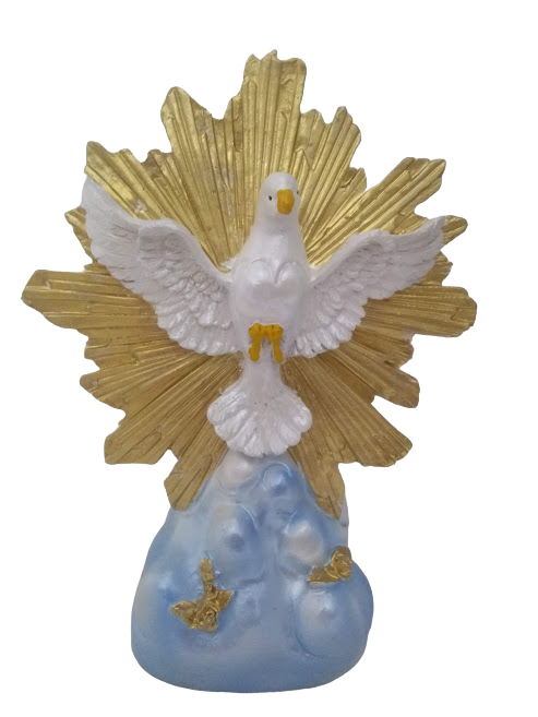 Divino Espirito Santo Imagem Gesso 20cm