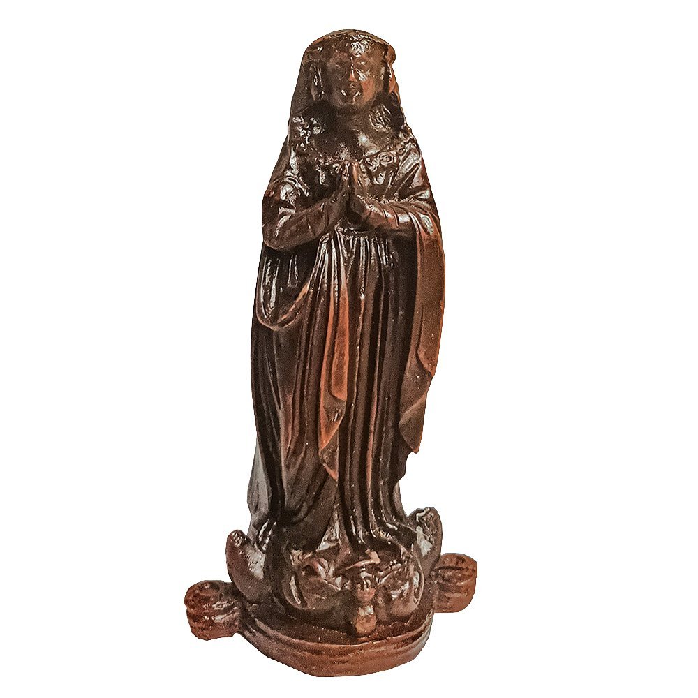 Fac-símile de Nossa Senhora Aparecida Resina Nacional 14cm
