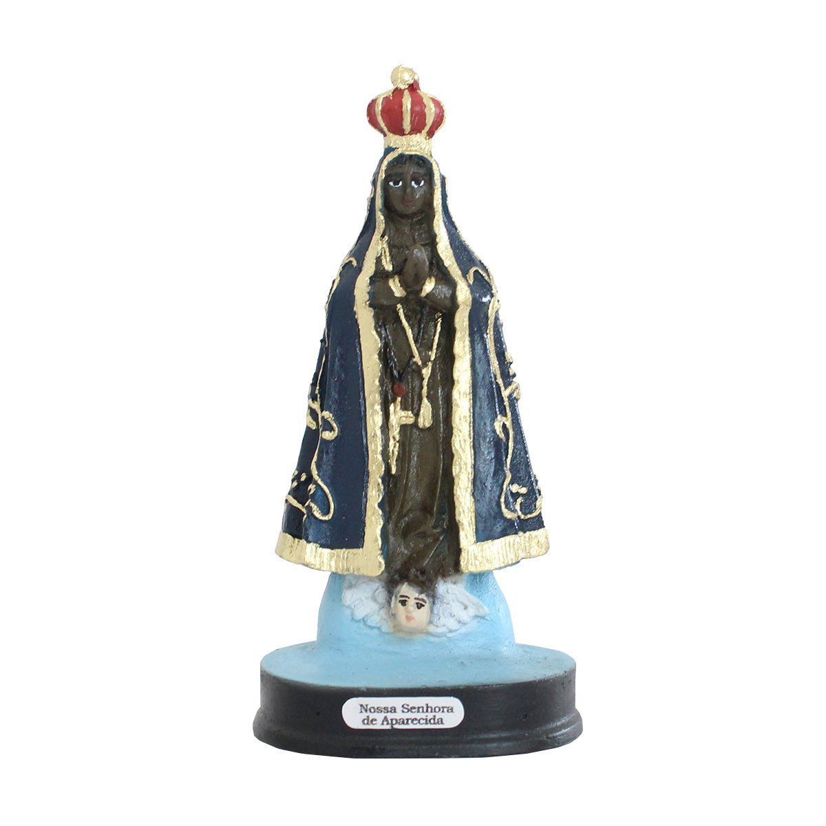 Nossa Senhora Aparecida Imagem Resina 12cm