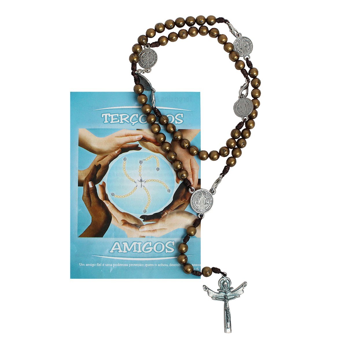 Terço dos Amigos com Oração 8 mm