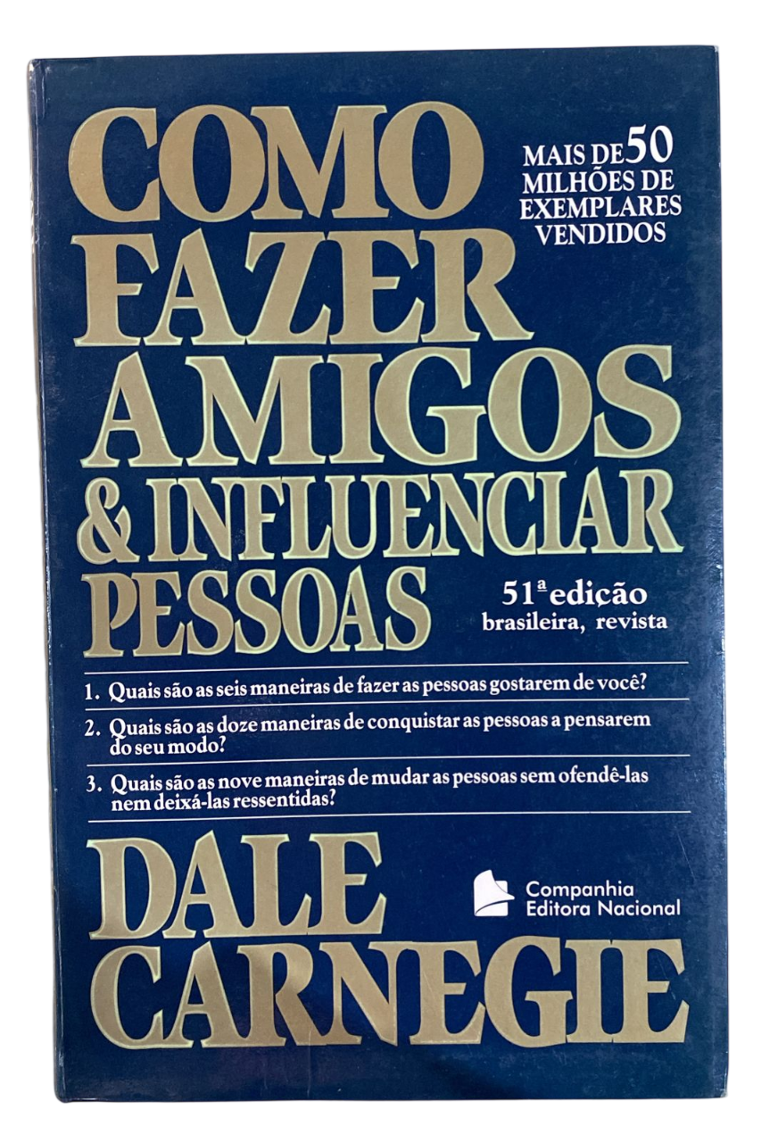 Como fazer amigos e influenciar pessoas Dale Carnegie Bolso