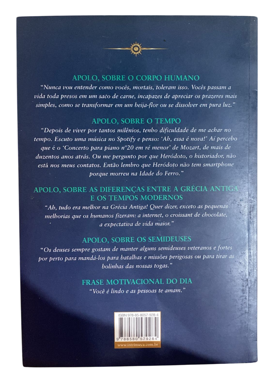 As Aprovacoes de Apolo O Oráculo Oculto livro 1 Rick Riordan - Imagem 2