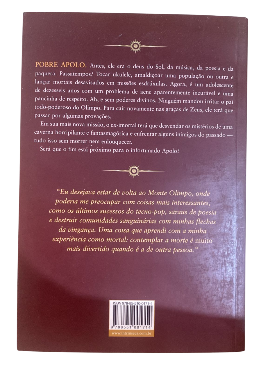 As Provações de Apolo - a Profecia das Sombras Vol. 2 Rick Riordan - Imagem 2