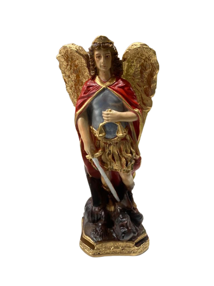 São Miguel Gesso Asa Fechada 20cm