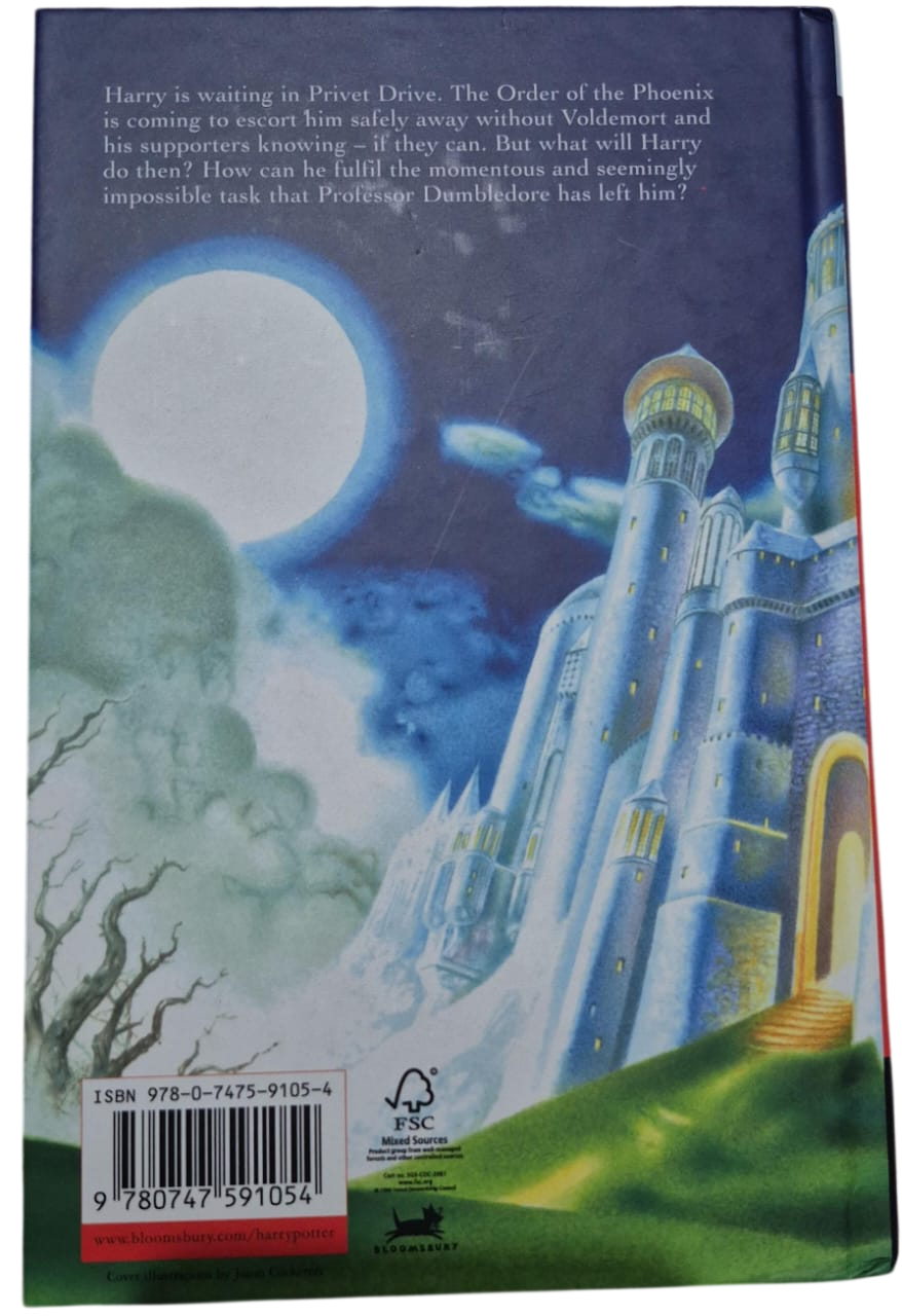 Harry Potter and the Deathly Hallows J K Rowling - Imagem 2