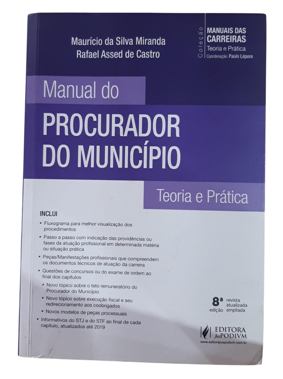 Manual do Procurador do Município Mauricio da Silva Miranda
