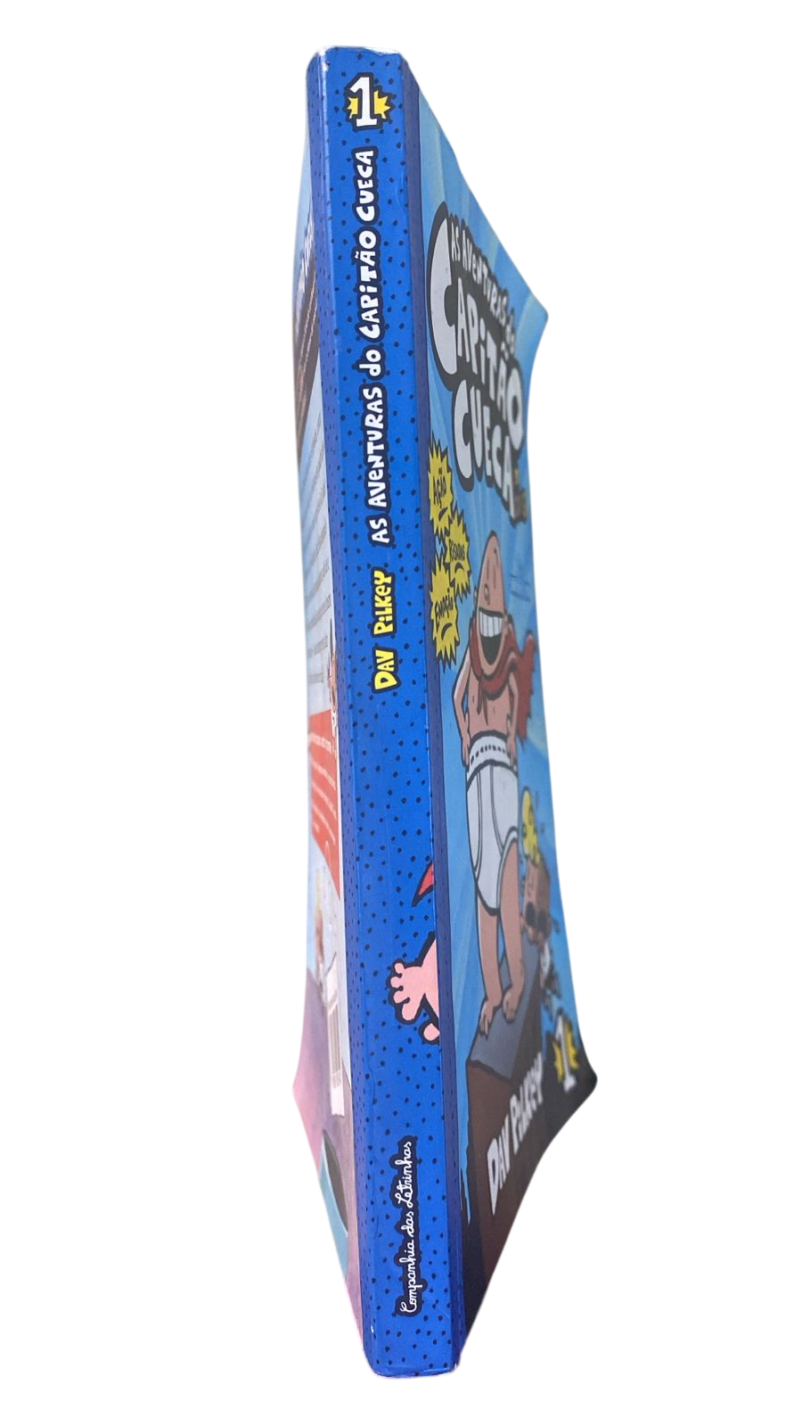 As Aventuras do Capitão Cueca vol 1 em cores Dav Pilkey - Imagem 3