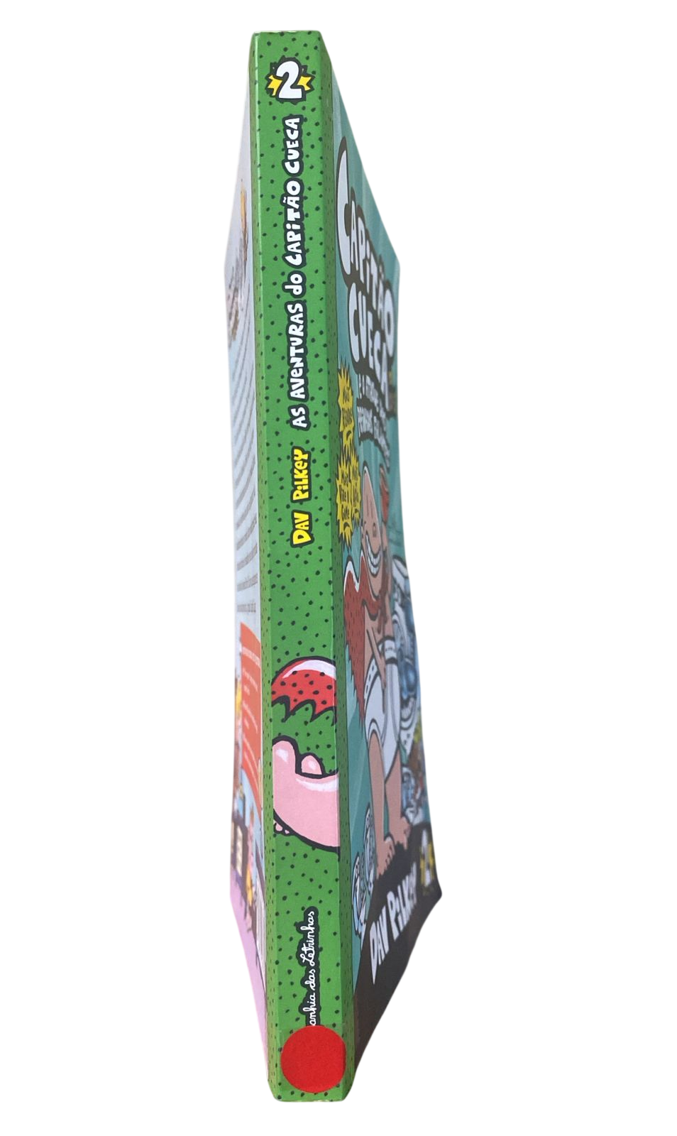 Capitão cueca e o ataque das privadas falantes em cores Dav Pilkey v2 - Imagem 3