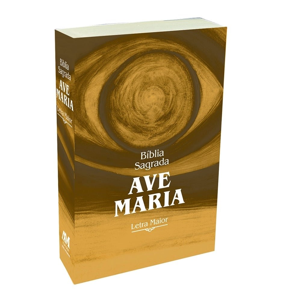 Bíblia letra maior brochura Editora Ave-Maria